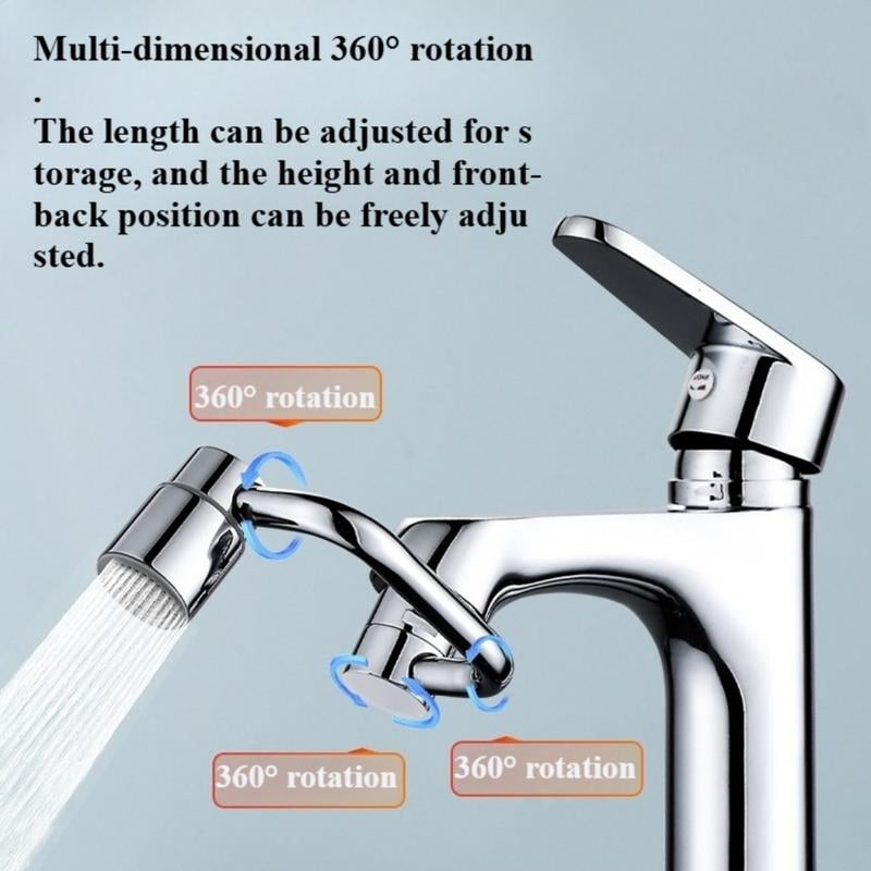 Universal Sink Faucet ✨ 1440° Rotating Faucet Aerator Extension